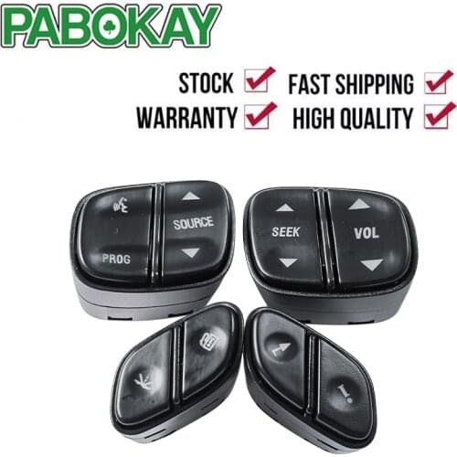 Radio volume control steering wheel switch for GMC Yukon for Chevrolet Tahoe Silverado 21997738 21997739 1999442 1999443