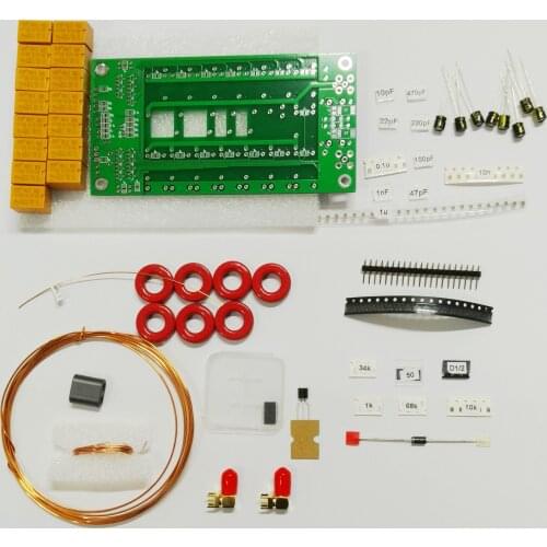 Latest version , Free shipping DIY Kits ATU-100 1.8-50MHz ATU-100mini Automatic Antenna Tuner by N7DDC 7x7 With firmware