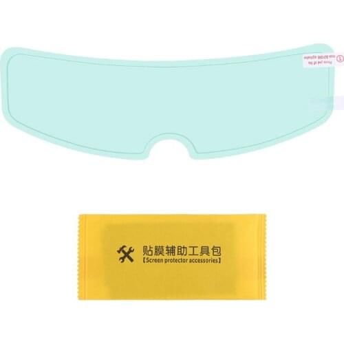 Clear Anti-Fog Patch Film Universal Motorcycle Helmet Fog Resistant Screen Lens