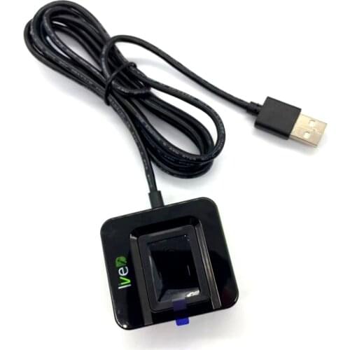 QBYteco Biometric Fingerprint Scanner Fingerprint Reader USB Reader USB Fingerprint Sensor Live20r SLK20R U are U
