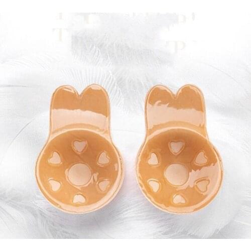 2PCS New Fashion Breast Reusable Silicone Covers Women Invisible Lift Boob Tape Push Up Chest Pasties Patch Breast Shields