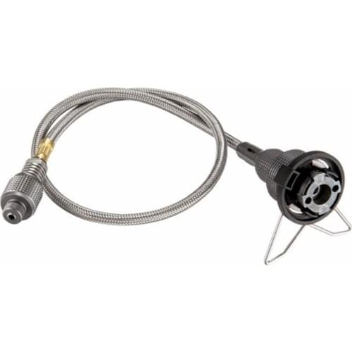 Outdoor Gas Cartridge Head Conversion Adapter Bottle Type Input Screw Valve Output Camping Stove Accessories Extension Tube