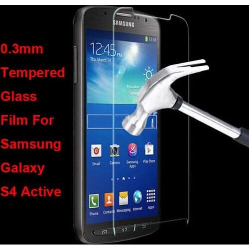 Explosion Proof Tempered Glass Protective Film Screen Protector For Samsung Galaxy S4 Active i9295 i537 Guard pelicula de vidro