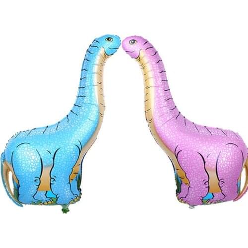 1PC 68*96cm Dinosaurs Aluminum Foil Balloon Jurassic World balloon Party For Dinosaur Party Supplies kids Toys