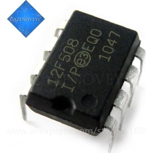 1pcs/lot PIC12F508-I/P PIC12F508-I PIC12F508 12F508-I/P DIP-8 In Stock