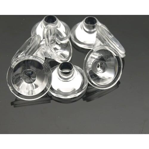 1W 3W 5W LED Lens 20MM Optical PMMA Flat Transparent Lenses 5 10 15 25 30 90 120 Degree For 1 3 5 Watt High Power LED Chip