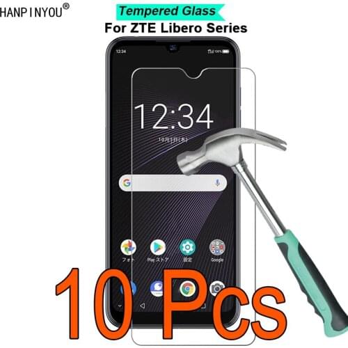 10 Pcs/Lots For ZTE Libero 3 Libero3 / 5G 9H Hardness 2.5D Ultra-thin Toughened Tempered Glass Film Screen Protector Guard
