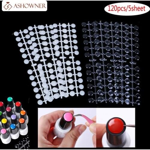 120 Nail Color Chart Nail Polish Color Manicure Station Nail Design Ring Nail Tips Nail Swatch Display Stand
