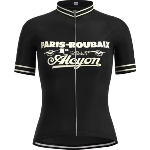 1989 Competition Alcyon Team Woman Retro Cycling Jersey Short Sleeves Clothing Triathlon Mtb Bike Jersey maillot ciclismo mujer