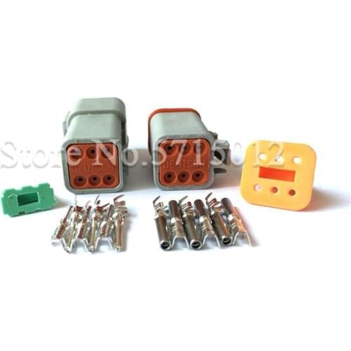 6 Hole Deutsch DT DT06-6S DT04-6P Gas Accelerator Pedal Plug Automotive Connector Female Male Socket