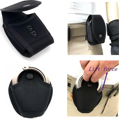 Hunting Bag Handcuff Pouch Cuff Holder Police Security Law Enforcement Military Standard Handcuff Case