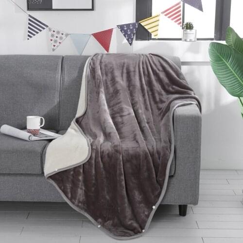 Pure color blankets gray quilts twin full queen king girls blankets Throw Flannel blanket on Bed/car/sofa luxury fashion rugs