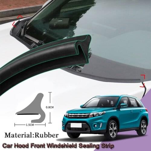 DIY Car Seal Strip Windshied Spoiler Filler Protect Edge Weatherstrip Strips Sticker Car Accessories For Suzuki VITARA 2015-2020