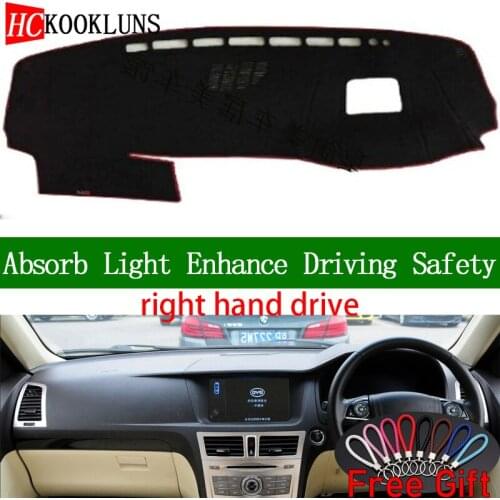 For BYD SIRUI 2013 Right Hand Drive Car Dashboard Cover Dash Mat Dash Board Pad Carpet Dashmat