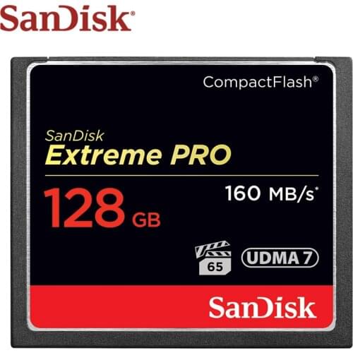 SanDisk Extreme Pro CompactFlash Card 32GB 64GB 128GB CF Memory Card Max 160MB/s 1067x Flash Card For Camera