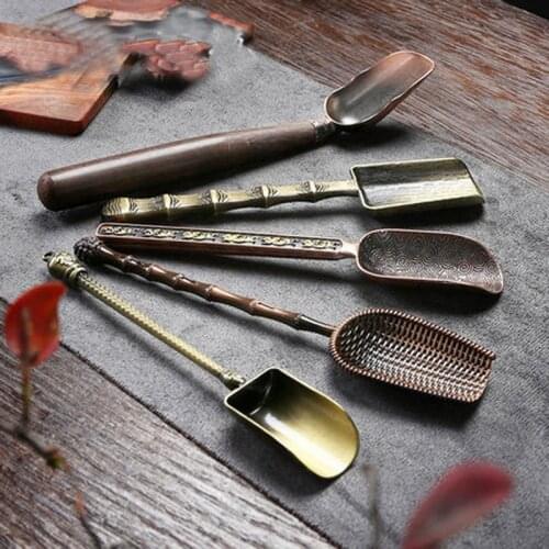 Chinese Kung Fu Tea Set Tea Ceremony Accessories Teaware Coffee Spoon Shovel Matcha Powder Teaspoon Scoop