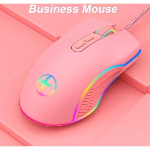 Wired RGB Gaming Mouse Ergonomic Gaming Mause With 7 Programmed Buttons 3200 DPI Optical USB Gamer Computer Mice for Laptop PC