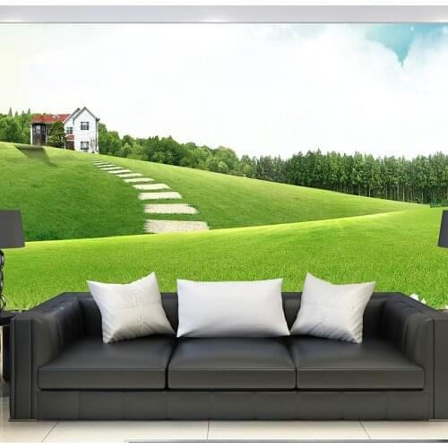 3D New Custom Wall Mural Plant Leaf Pastoral Wallpaper Bedroom Living Room TV Background Nature Canvas Fabric Painting Wall Art