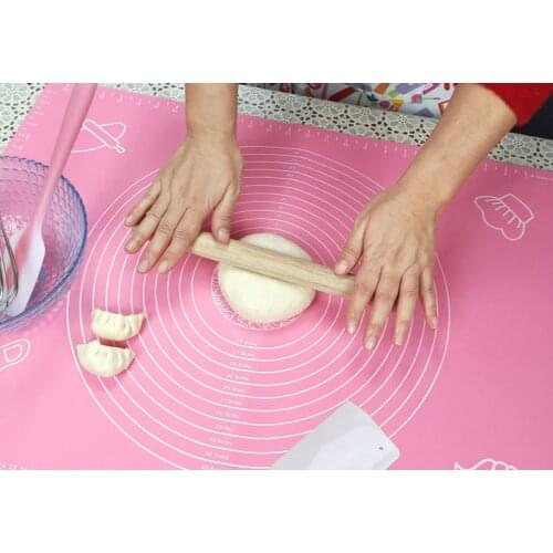 2021 New Big Size Non-stick Sile Mat Pad Baking Sheet Glass Fiber Rolling Dough Tool for Making Confeitaria Noodle Bzo0