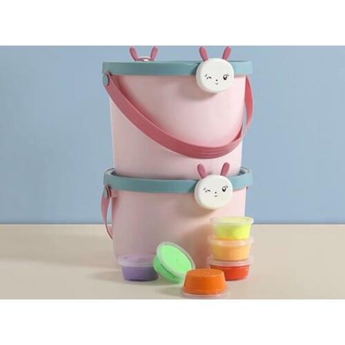 New Large-capacity Storage Box, Household Storage Bucket, Childrens Storage Supplies, Building Blocks, Puzzle Toy Storage Box