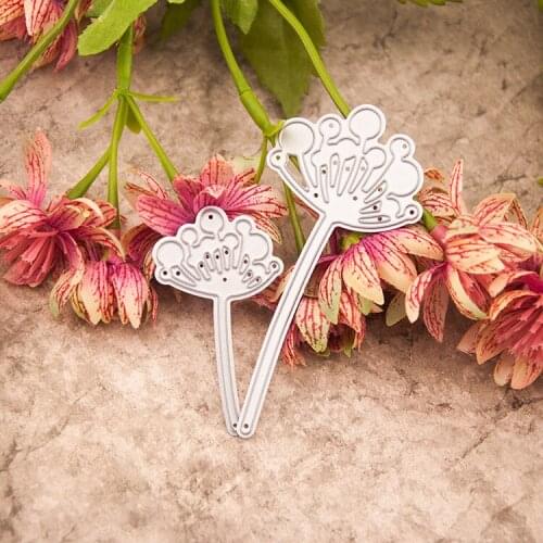 Dandelion scrapbooking cutting dies for DIY Scrapbooking photo album Decorative Embossing craft dies scrapbooking embossing dies