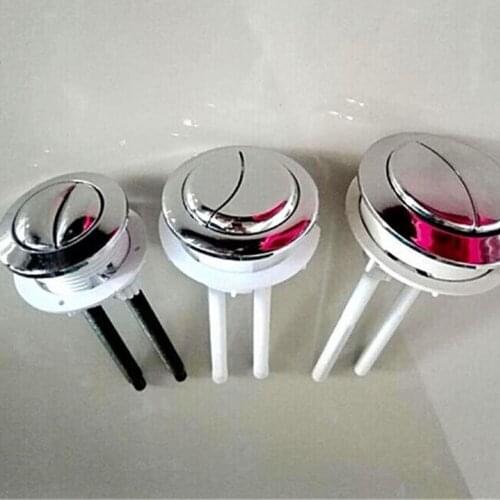 High-end Toilet Flush button,two-button Toilet Tank switch,ABS material,Crude Steel spring, Dropshipping
