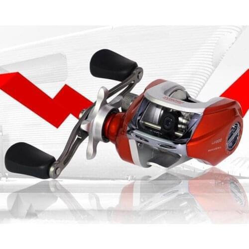 Weimostar 12+1BB Carp Spinning Fishing Reels Left/Right Handle Metal Spool Stainless Steel Shaft Rear Drag Wheel 2 Color
