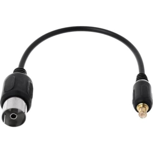 1PC IEC to MCX Antenna Pigtail Cable Adapter Connector For USB TV DVB-T Tuner