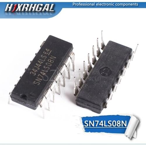 1pcs SN74LS08N DIP14 SN74LS08 DIP 74LS08N 74LS08 7408