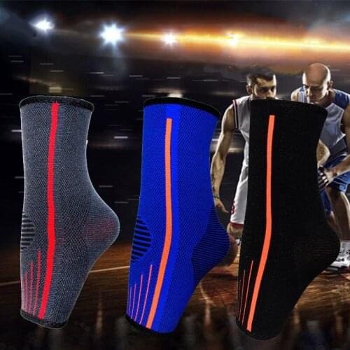 1PC Outdoor Sport Protective Ankle Warm Socks Basketball Football Support Fitness Gym Foot Brace Guard Protector Stabilizer Men