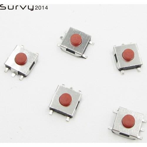 100pcs 3*6*3.1mm SMD 5 Pins Snap-In Micro Push Button Tactile Tact Momentary Switch diy electronics