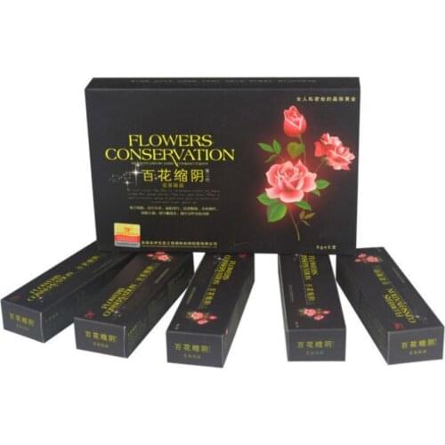5Pcs Health Tighten Vagina Muscle Reduction Yam Shrinking Narrowing Vagina Tightening Increase Sexual Desire Sex Stimulating Gel