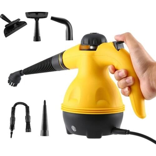 1000W Electric Steam Cleaner Commercial High Temp Steam Cleaner High Pressure Household Cleaning Machine Kitchen Brush Tool