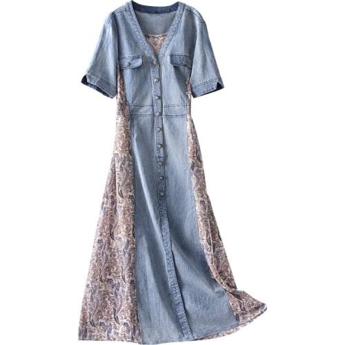 Eorish Denim Summer Dresses