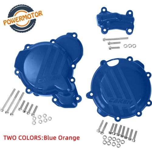 Water Pump Cover Clutch Guard Ignition Protector For SX XC XCW XC-W TPI For Husqvarna TE TC TX 250 300 250i 300i Dit Bike