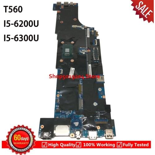 01AY306 Mainboard for lenovo THINKPAD T560 Laptop Motherboard with I5-6300 cpu