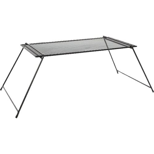 Outdoor camping table multifunctional workbench Portable wrought iron folding table Camping Picnic Barbecue Grill Practical Tabl