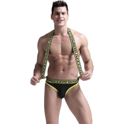 Mens Sexy Mesh Bodysuit Jockstrap Thong Underwear Wrestling Singlet Leotard Jumpsuits Suspender Sexy Show Buttocks Underwear