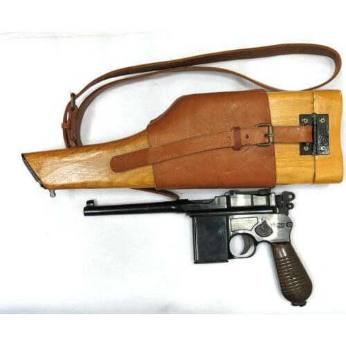GERMAN ARMY MAUSER BROOMHANDLE C96/M712 STOCK HOLSTER