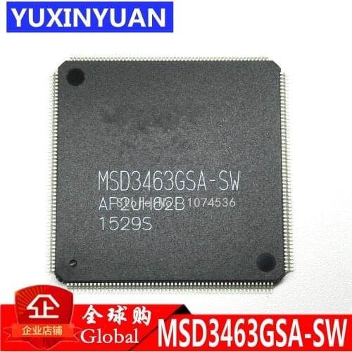 MSD3463GSA-SW MSD3463GSA MSD3463G MSD3463 QFP New original authentic integrated circuit IC LCD chip electronic 1PCS