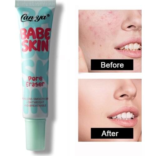 25ml Matte Face Primer Shrink Pore Primer Cream Base Foundation Smooth Face Brighten Makeup Skin Invisible Pores Concealer Korea