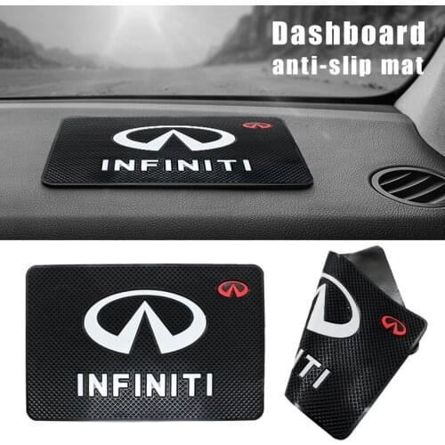 Car Dashboard Phone Holder Anti-Slip PVC Mat Auto Non-Slip Sticky Gel Pad For Infiniti Q70 QX70 FX35 Q30 QX60 G35 Q60 QX50 JX35