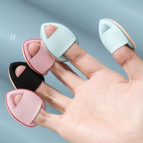 10pcs/lot Mini Size Finger Shape Cosmetic Puff Air Cushion Sponge Women Soft Foundation Concealer Highlighter Sponge Makeup