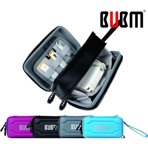 BUBM bag for power bank single layer double layer Portable Travel Organizer digital receiving bag organizer bag detachable hand