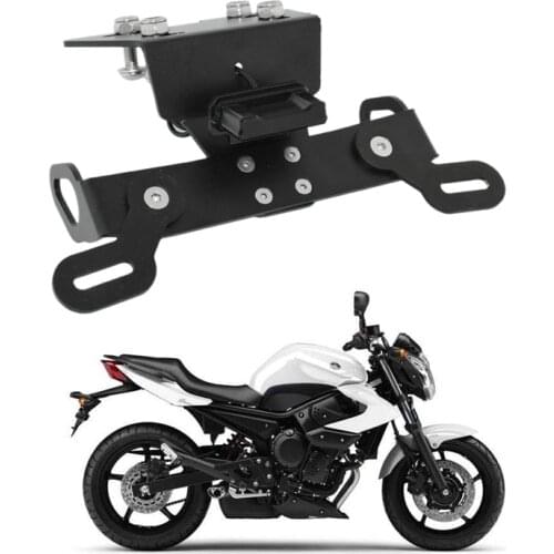 LED Fender Eliminator License Plate Holder Bracket for YAMAHA XJ6 /DIVERSION/F XJ6N XJ6F XJ6S FZ6R FZ-6R 2009-2017