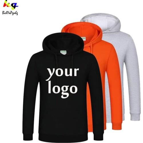 Custom Logo Hoodie Sweatshirt Men and Women Spring and Autumn Sports Hoodie Long Sleeve Hoodie Pullover Street Clothing