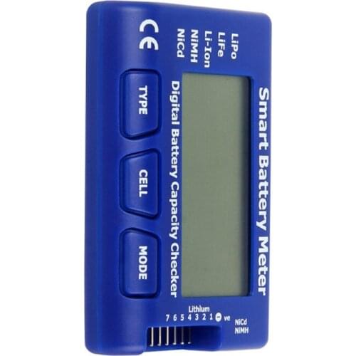 5 in 1 Smart Battery Meter LiPo/LiFe/Li-ion/NiMH/Nicd battery Tester Balance Discharger Servo/ESC/PPM Tester