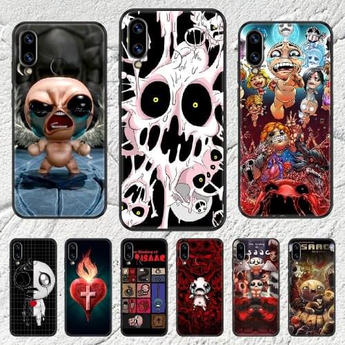 Isaac Binding of Isaac Phone case For Huawei Honor 6 7 8 9 10 10i 20 A C X Lite Pro Play black tpu waterproof art Etui trend