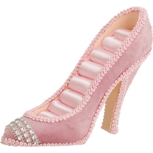 High Heel Shoe Ring Holder Jewel Display Stand Home Supplies