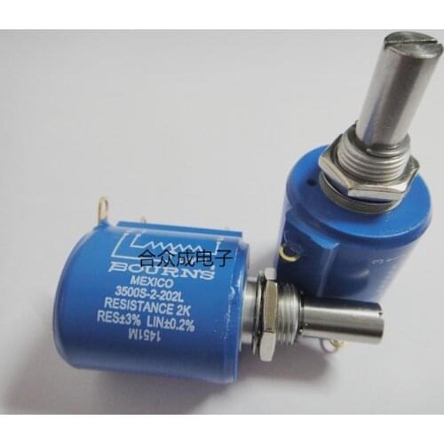 [YK] Original 3500S-2-202L 2K high precision potentiometer multi-turn switch